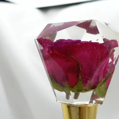 Bouchons de bouteille "Losanges" - Fleurs Séchées