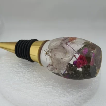 Bouchons de bouteille "Ovales" - Fleurs Séchées