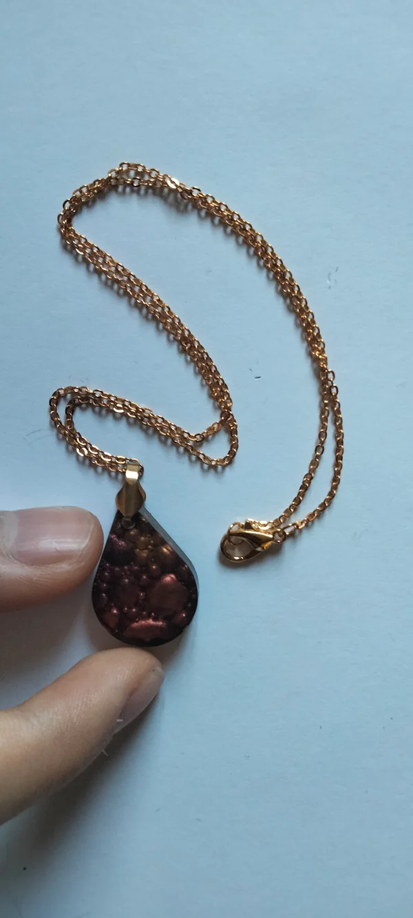 Pendentifs Gouttes "Effet gouttes d'eau" – Image 8