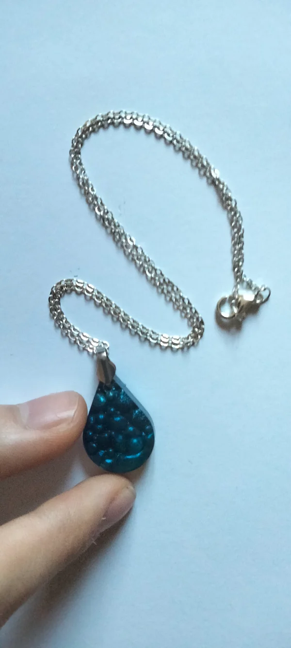 Pendentifs Gouttes "Effet gouttes d'eau"