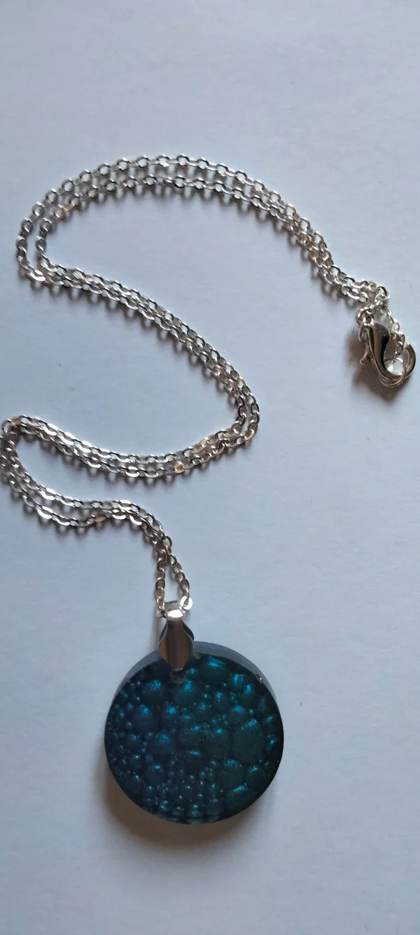 Pendentifs Ronds "Effet gouttes d'eau" – Image 5