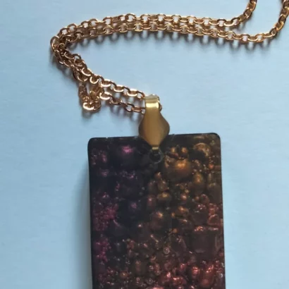 Pendentifs Rectangulaires "Effet gouttes d'eau"