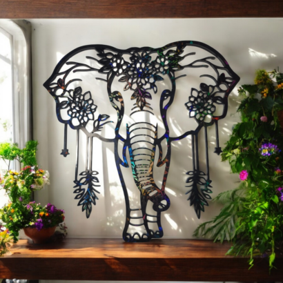 Éléphant holographique